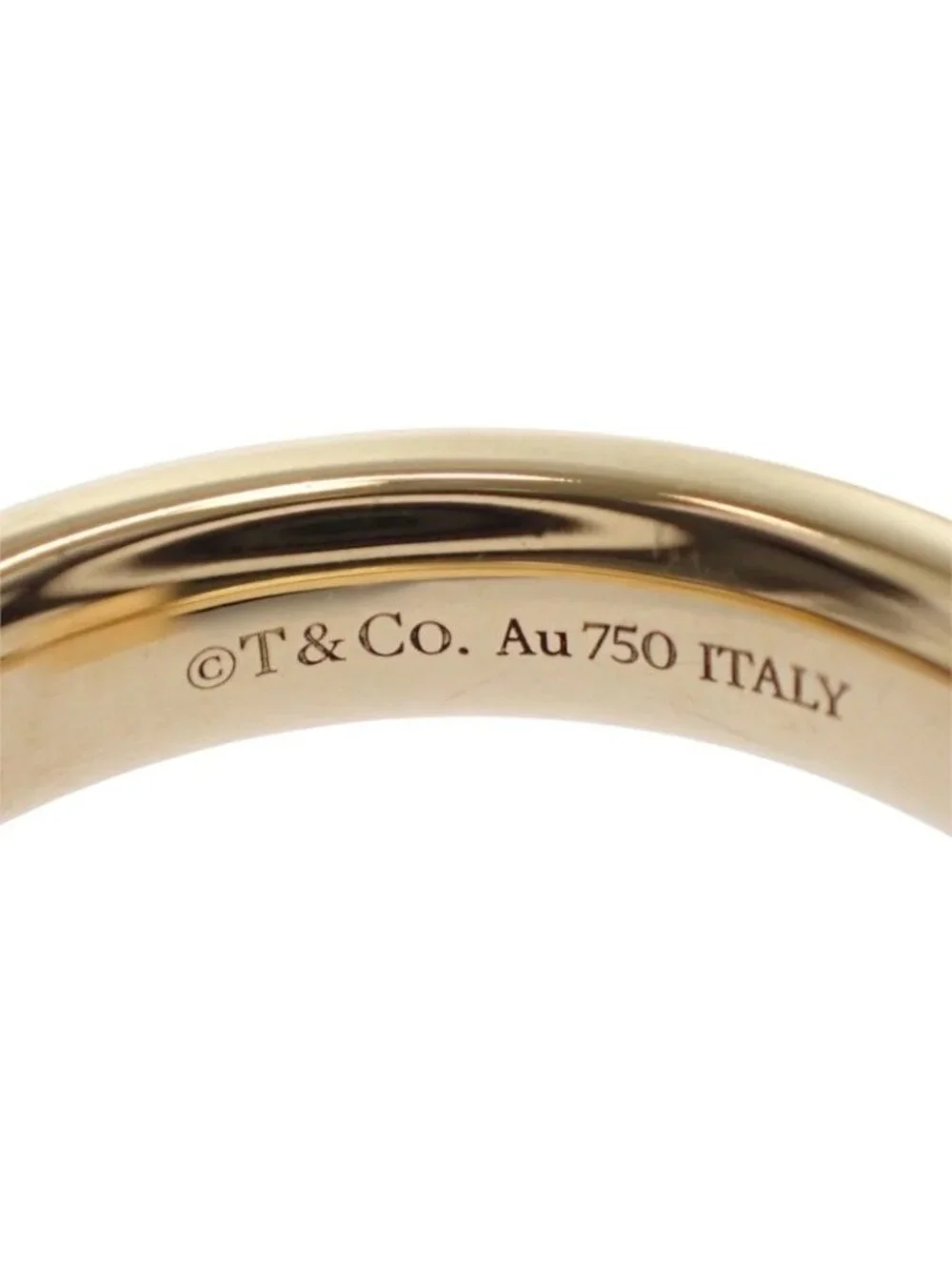 Tiffany & Co T One Wide Actual Ring 18k Yellow Gold